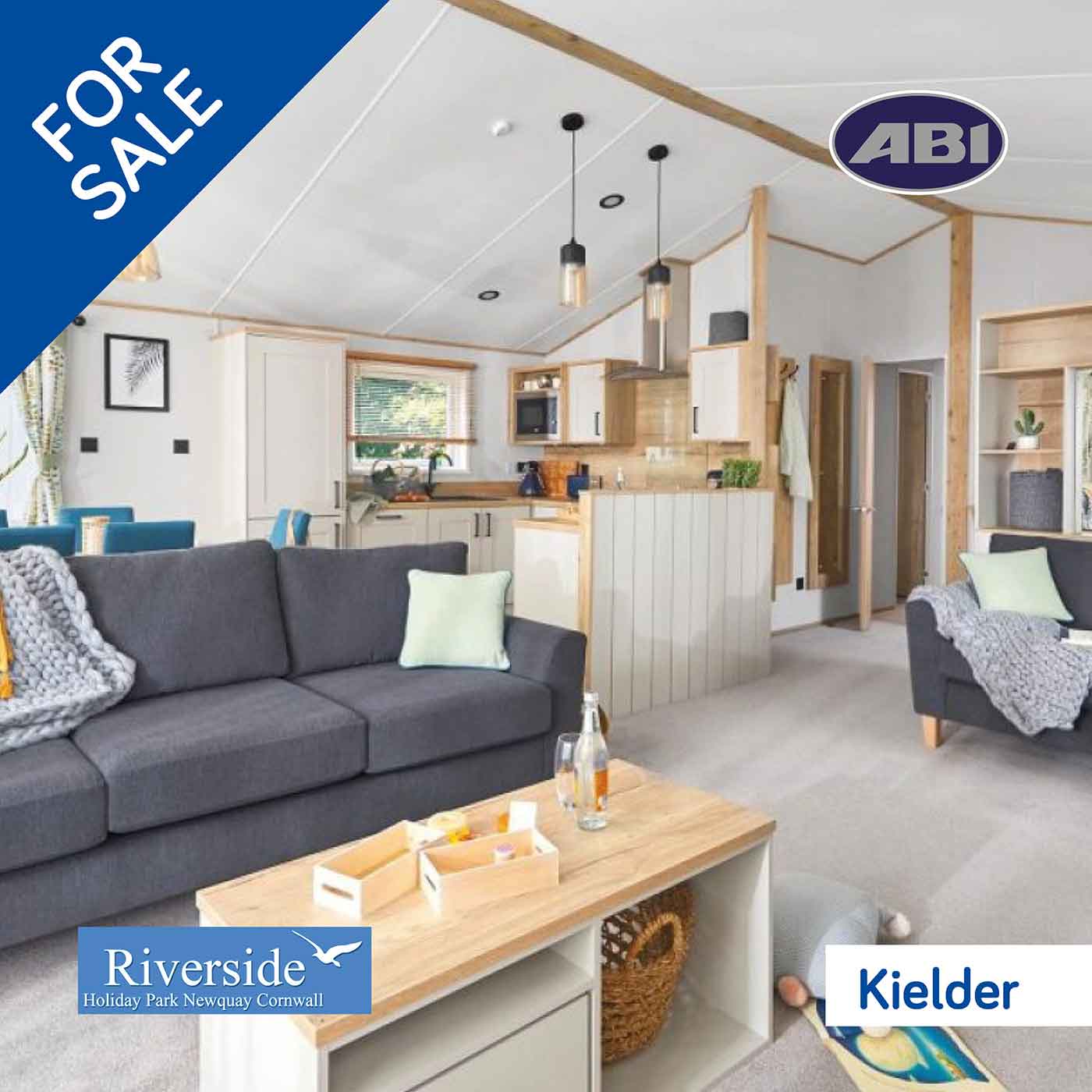 2 Static caravans for Sale at Riverside Holiday Park Near Newquay